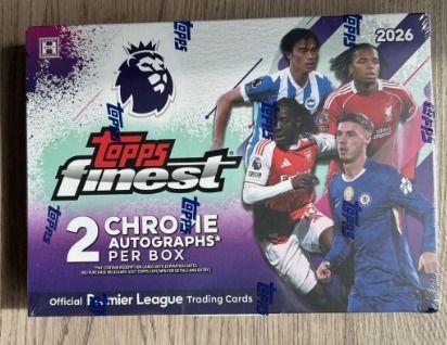 Topps Finest Premier League Trading Cards Box image 1